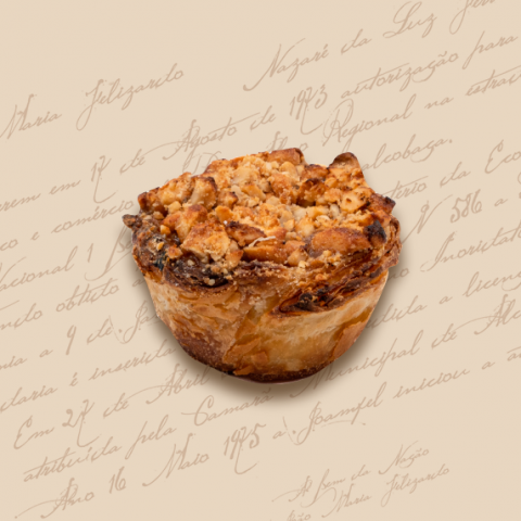 Pastel de Nata de Amendoim Crocante